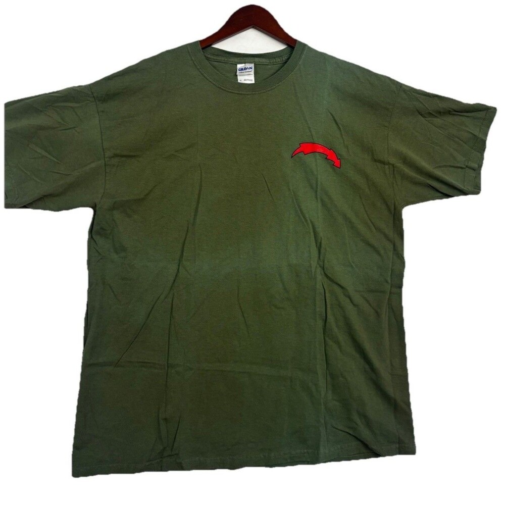 HMH-361 Flying Tigers Military T Shirt Olive Green USMC Aviation XL